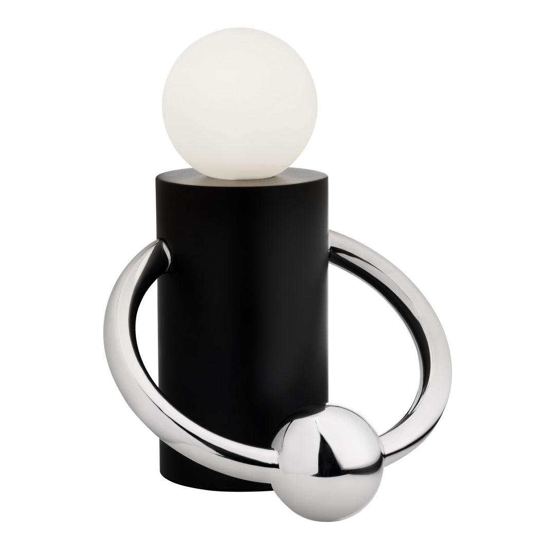 Kuzco Canada - TL73708-MB/CH - LED Table Lamp - Septum - Matte Black/Chrome