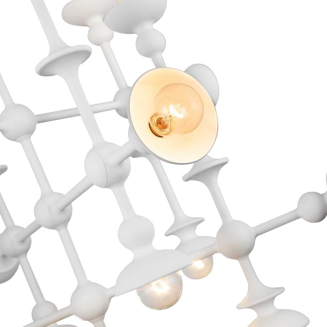 Alora Canada - CH328129AW - 18 Light Chandelier - Cadence - Antique White