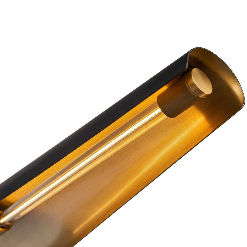 Alora Canada - CH347346MBVB - LED Chandelier - Osorio - Matte Black/Vintage Brass