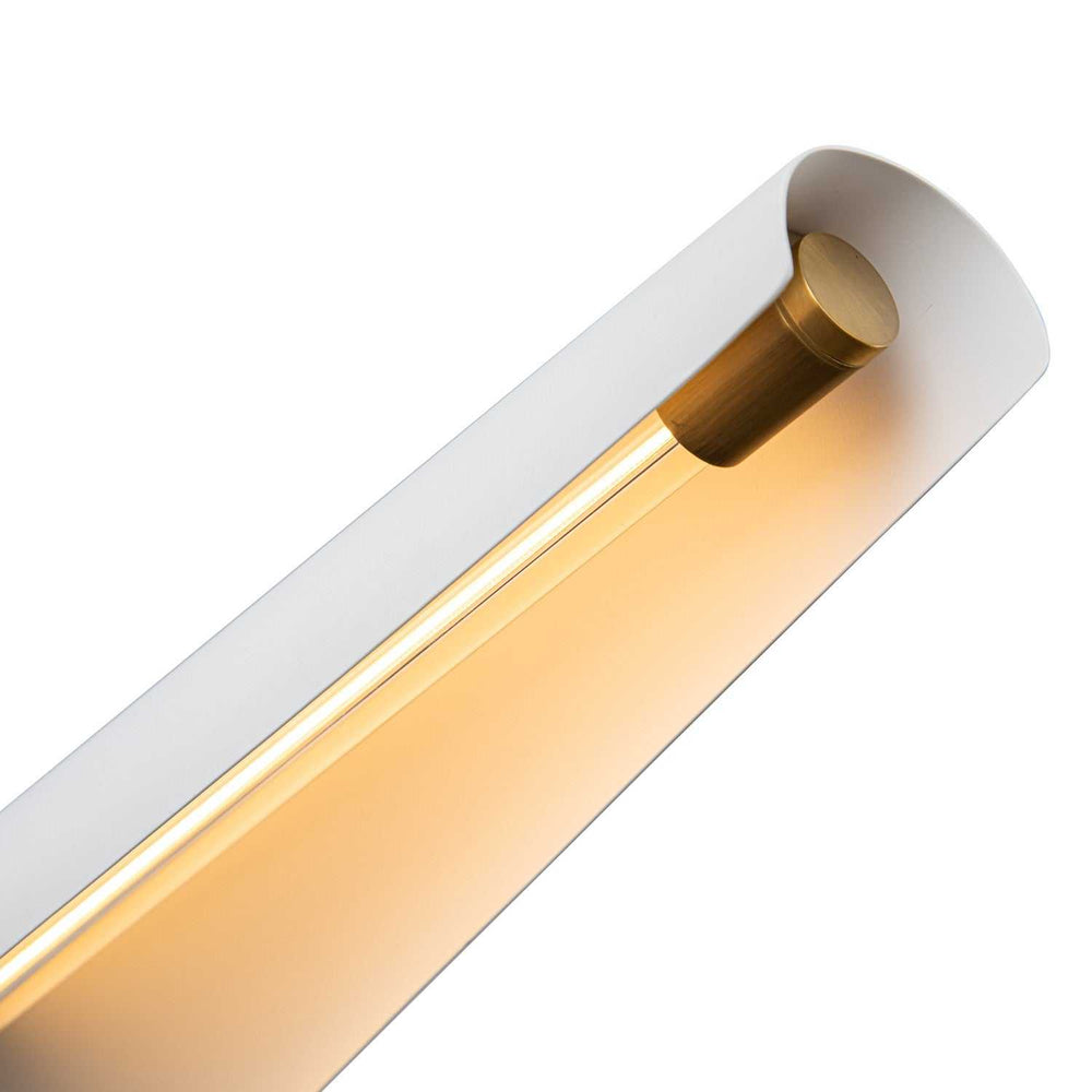 Alora Canada - CH347346MWVB - LED Chandelier - Osorio - Matte White/Vintage Brass