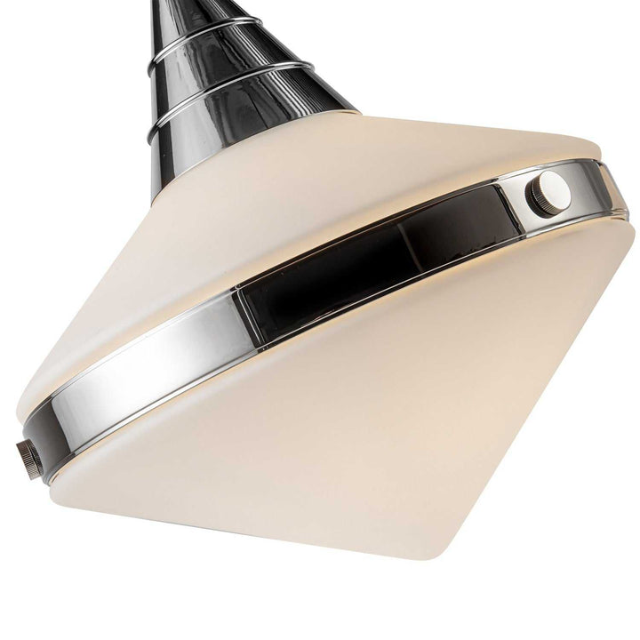 Alora Canada - LP348241PNOP - Two Light Linear Pendant - Willard - Polished Nickel/Opal Matte Glass