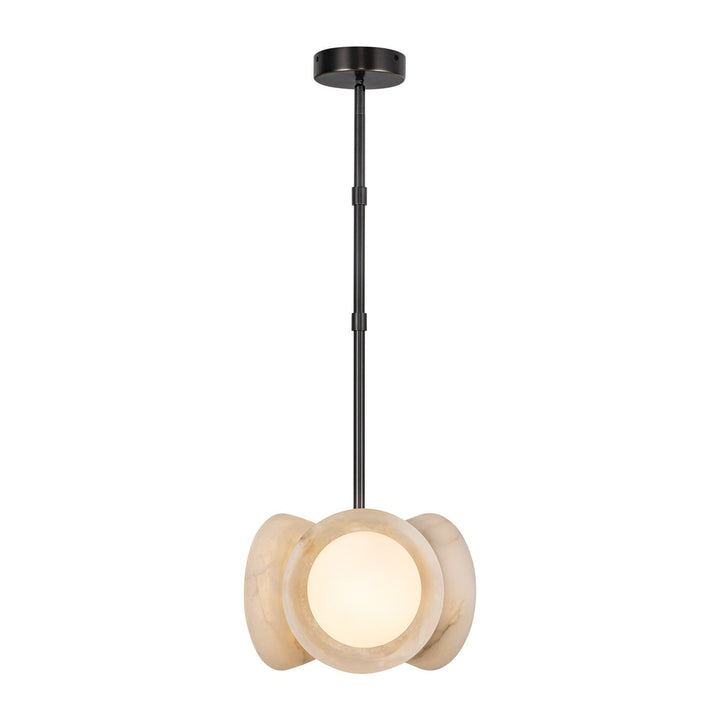 Alora Canada - PD320313UBAR - LED Pendant - Alonso - Urban Bronze/Alabaster