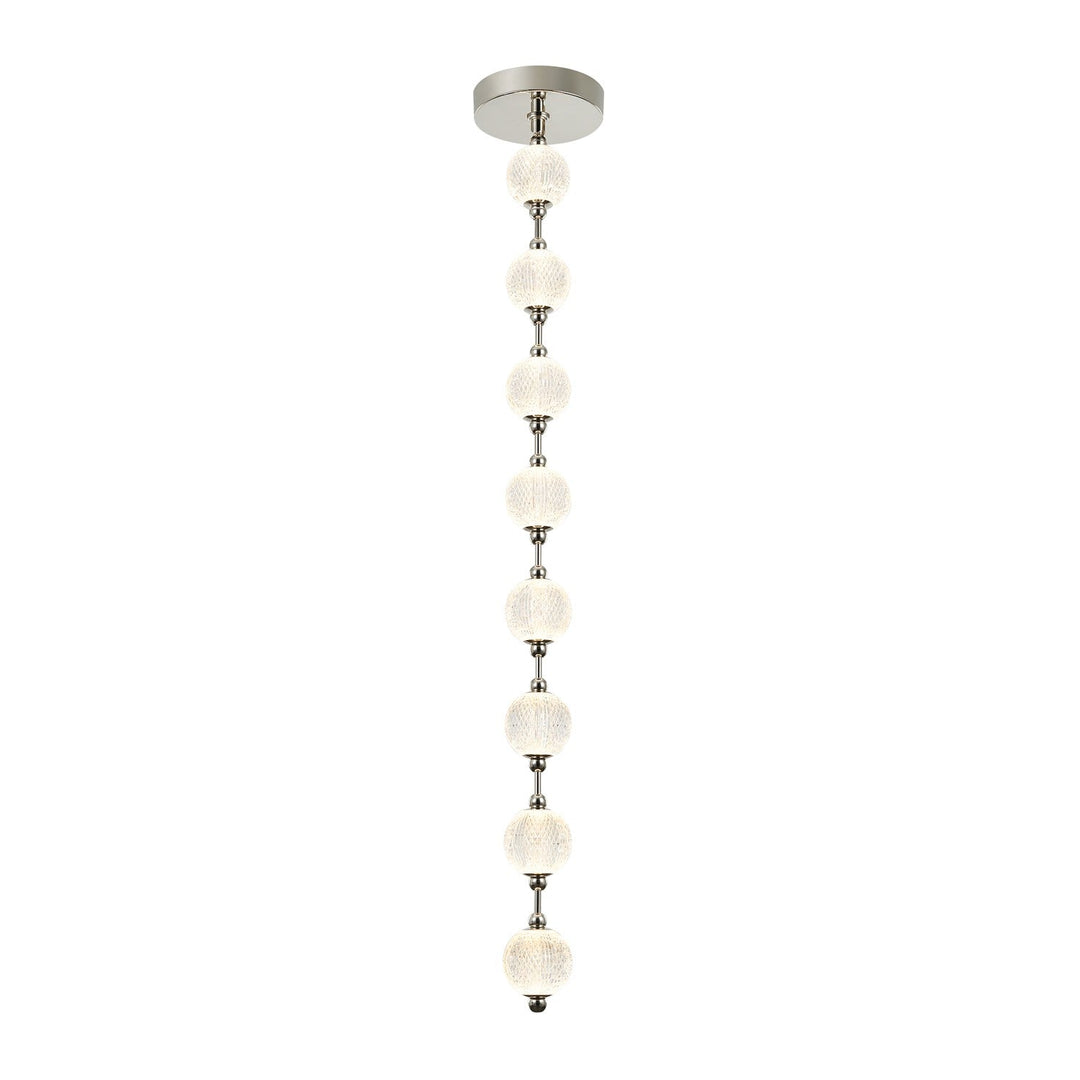 Alora Canada - PD321708PN - LED Pendant - Marni - Polished Nickel