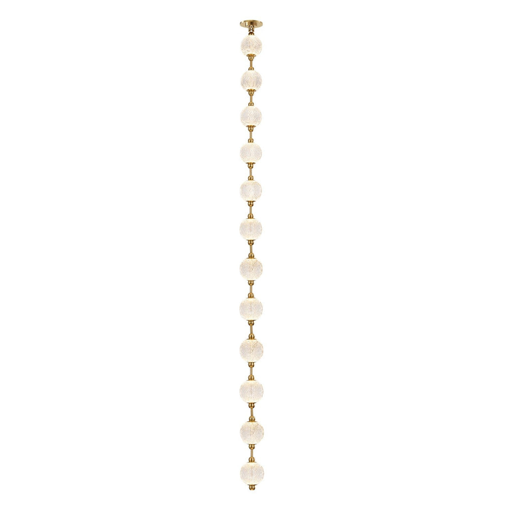 Alora Canada - PD321712NB-RT - LED Pendant - Marni - Natural Brass
