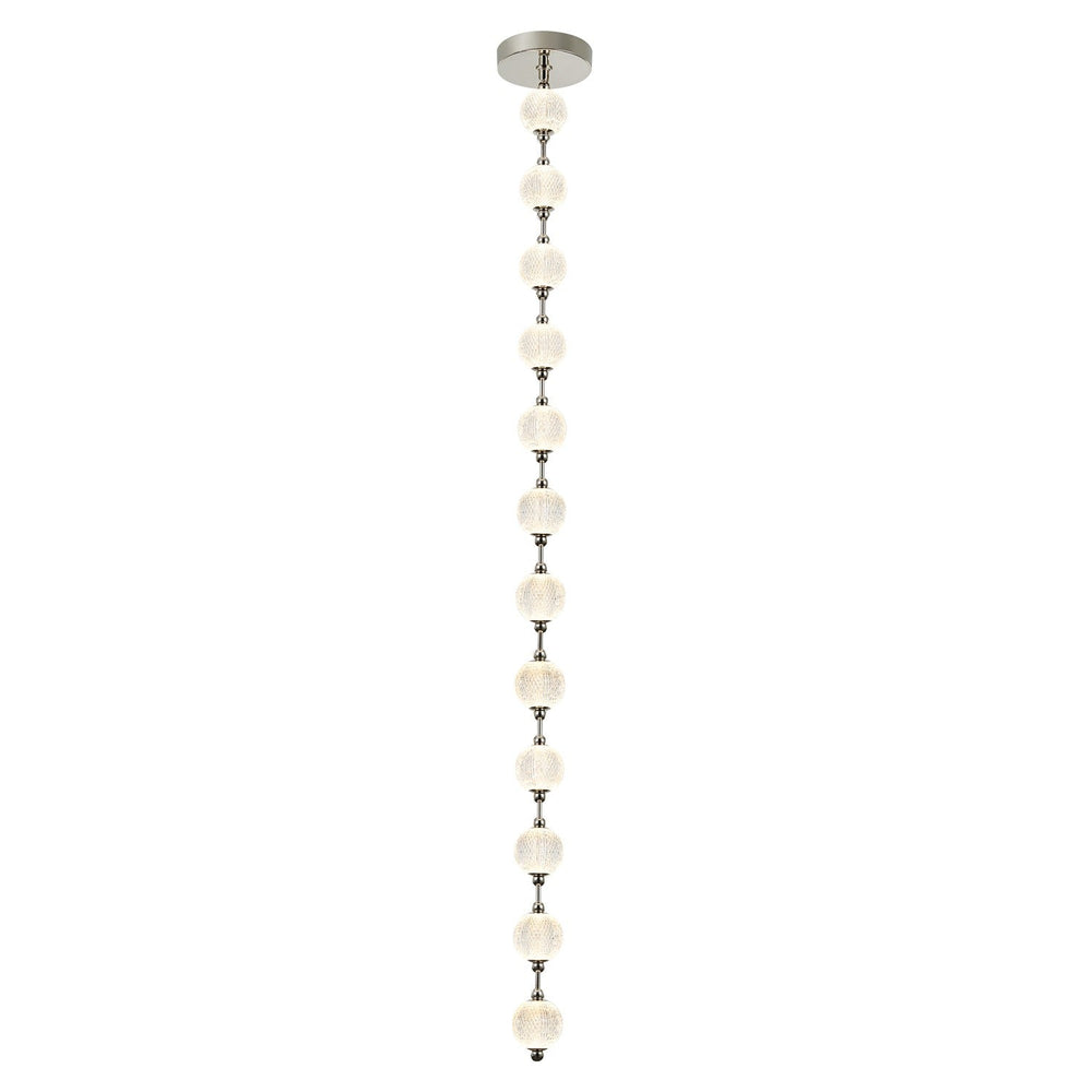 Alora Canada - PD321712PN - LED Pendant - Marni - Polished Nickel
