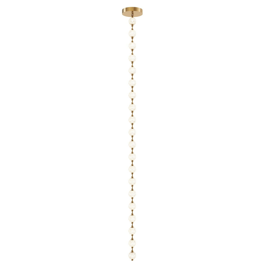 Alora Canada - PD321720NB - LED Pendant - Marni - Natural Brass