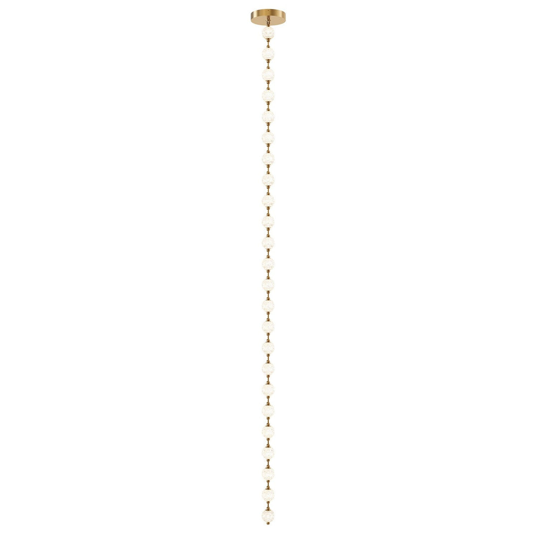 Alora Canada - PD321724NB - LED Pendant - Marni - Natural Brass