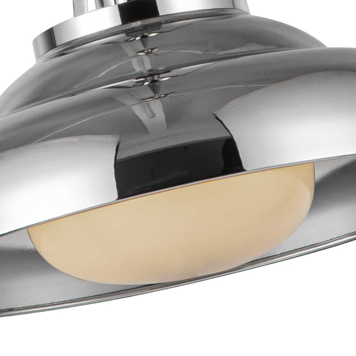 Alora Canada - PD344014PNGO - One Light Pendant - Palmetto - Polished Nickel/Glossy Opal