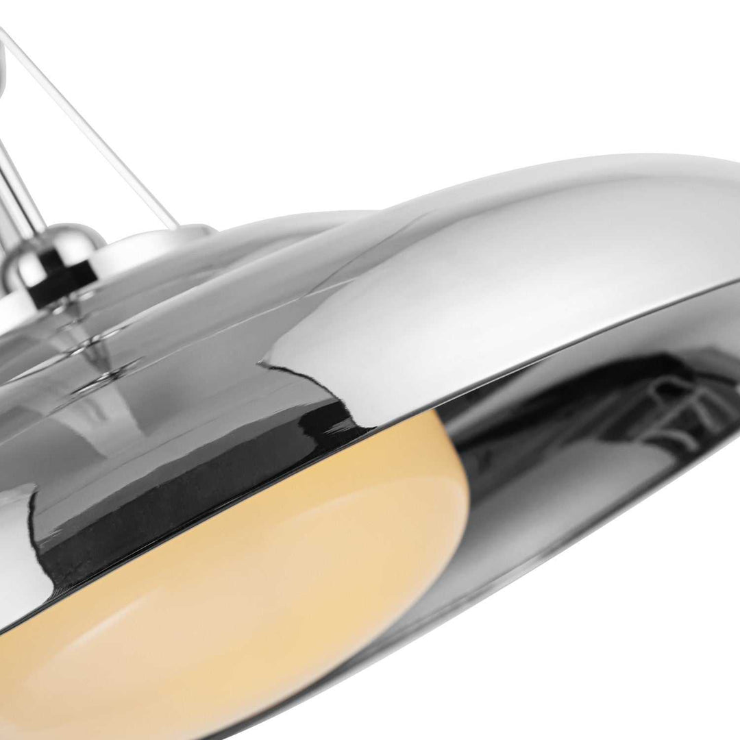 Alora Canada - PD344020PNGO - One Light Pendant - Palmetto - Polished Nickel/Glossy Opal