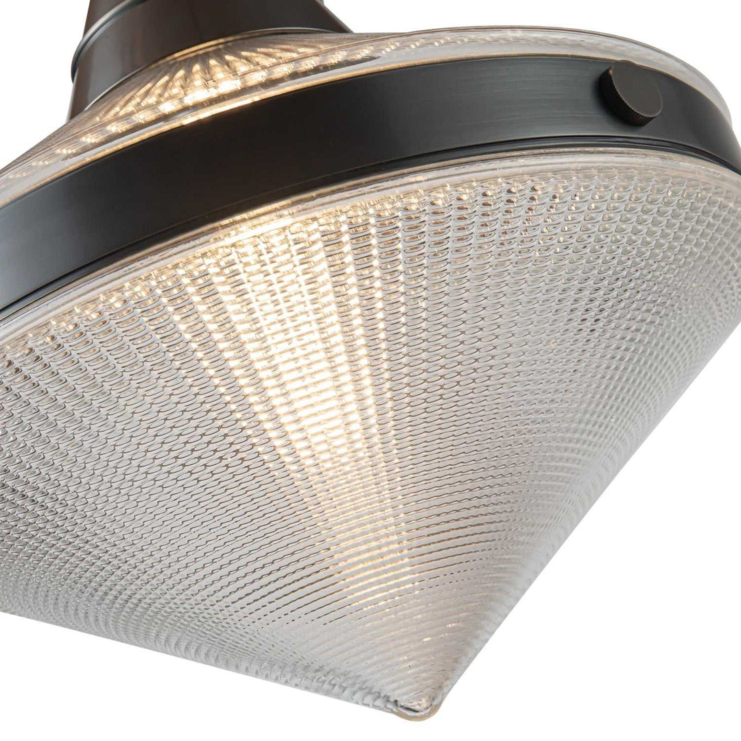 Alora Canada - PD348114UBPG - One Light Pendant - Willard - Urban Bronze/Prismatic Glass