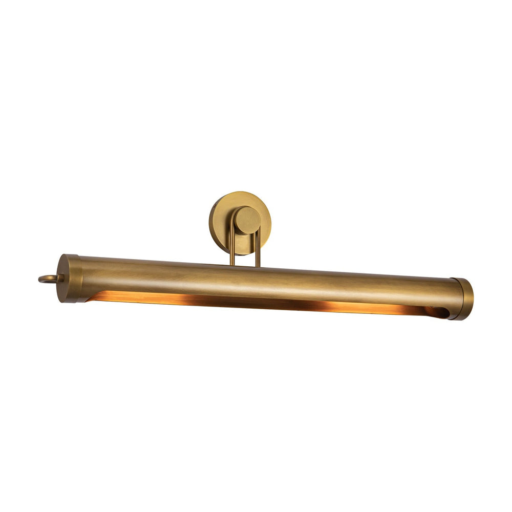 Wynwood Two Light Picture Light in Vintage Brass Alora Canada
