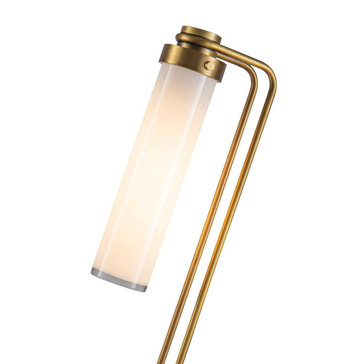 Alora Canada - TL355022VBGO - One Light Table Lamp - Wynwood - Vintage Brass/Glossy Opal