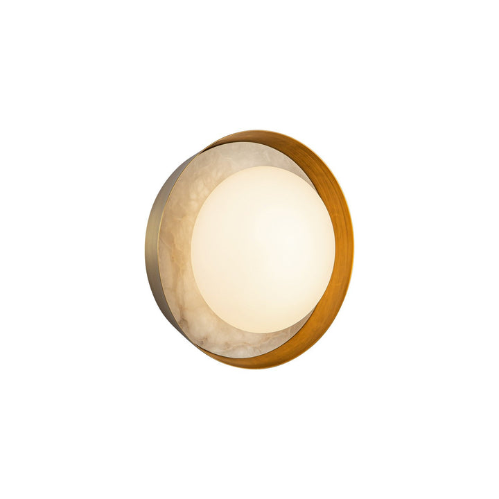 Alora Canada - WV320108VB - LED Vanity - Alonso - Vintage Brass