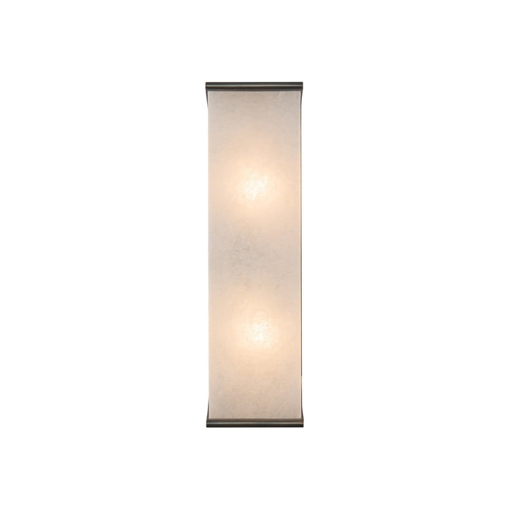 Alora Canada - WV327015UBAR - Two Light Vanity - Abbott - Urban Bronze/Alabaster