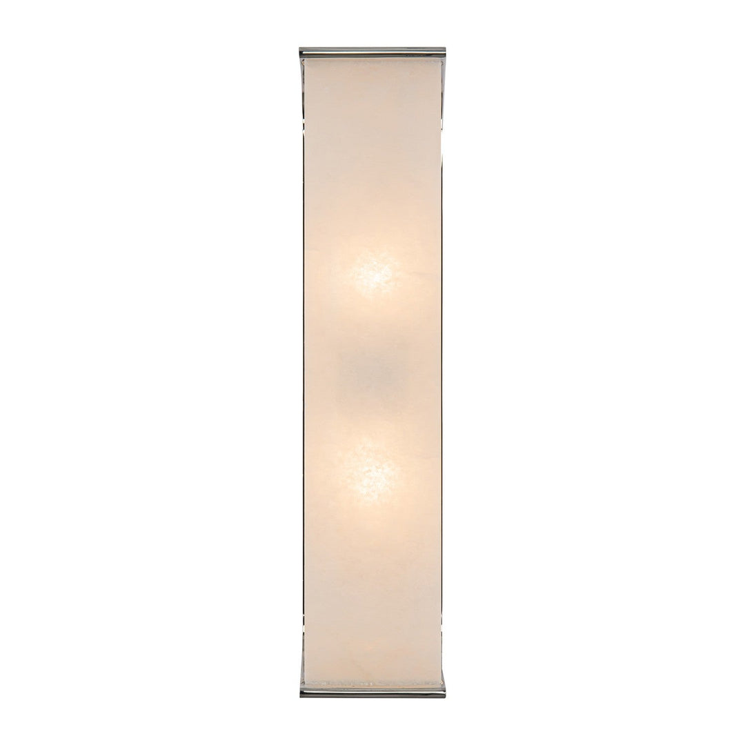 Alora Canada - WV327019PNAR - Two Light Vanity - Abbott - Polished Nickel/Alabaster