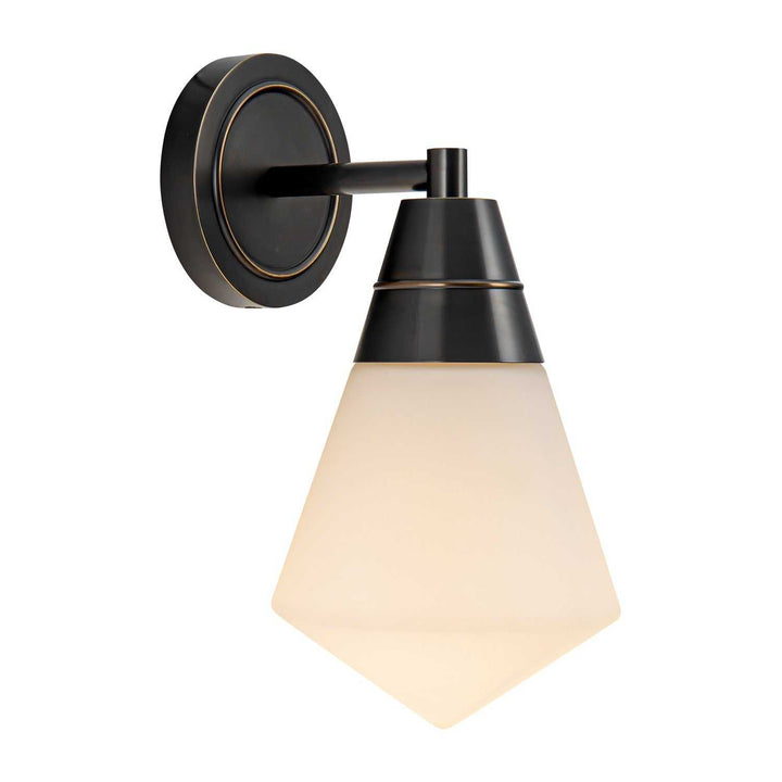 Alora Canada - WV348106UBOP - One Light Wall Sconce - Willard - Urban Bronze/Opal Matte Glass