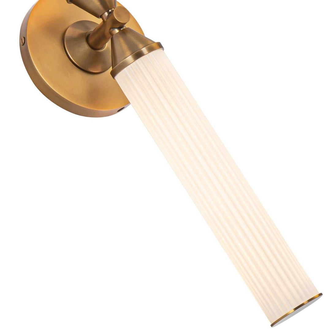 Edwin Led Vanity Alora Canada - WV348118VBFR - LED Vanity - Edwin - Vintage Brass ...