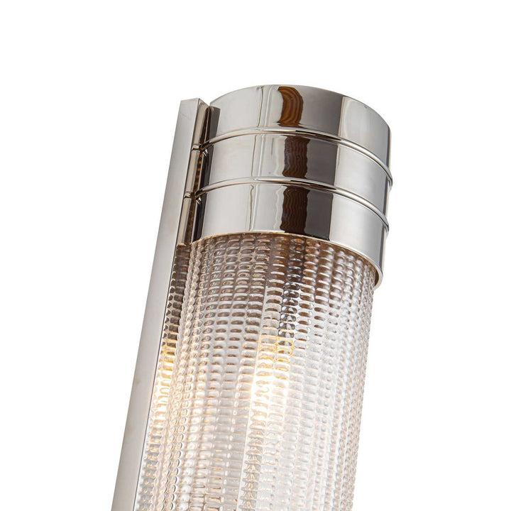 Alora Canada - WV348218PNPG - Two Light Vanity - Willard - Polished Nickel/Prismatic Glass