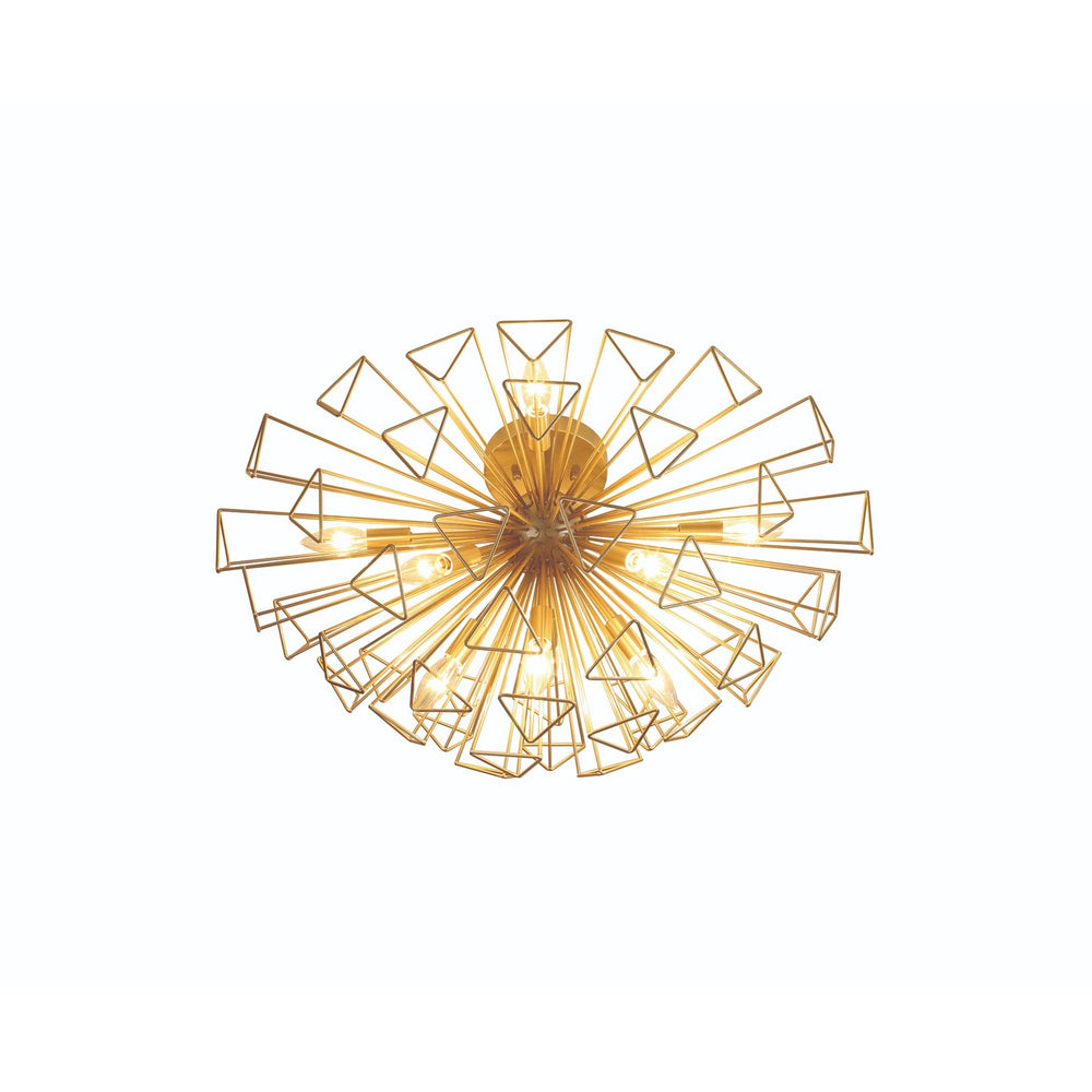 Eurofase Canada - 46762-023 - DENDELIO-CHD-9LT-30IN-GD - DENDELIO - Gold