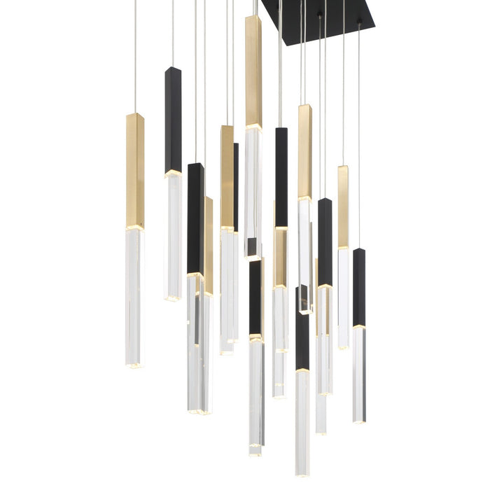 Eurofase Canada - 46771-025 - BENICIO-CHD-18LT-42IN-GBM-CL - BENICIO - Gold-Black