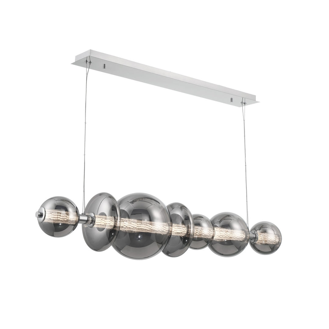Eurofase Canada - 46772-022 - ATOMO-CHD-7LT-56IN-CHR-SK - ATOMO - Chrome
