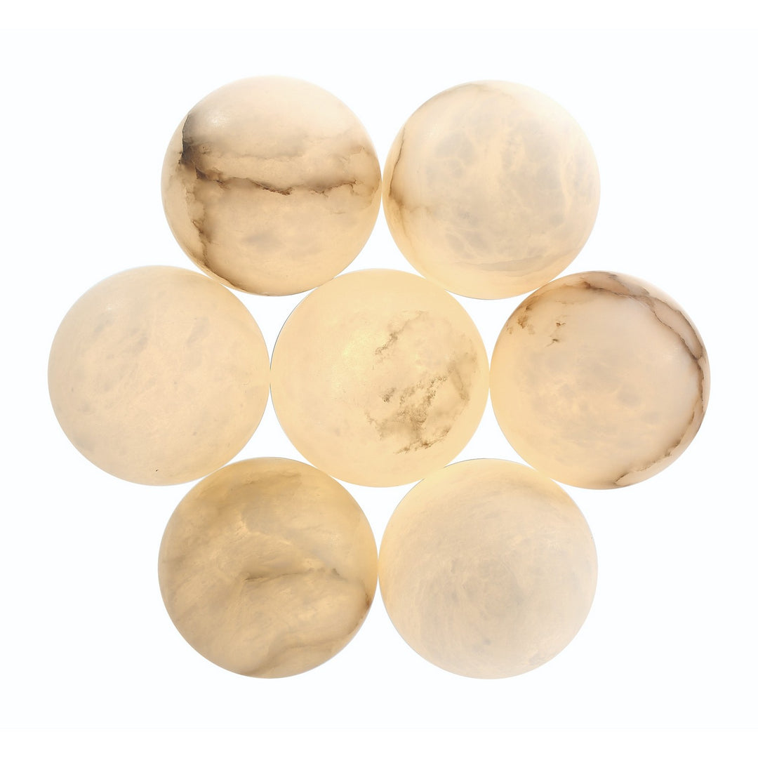 Eurofase Canada - 46805-010 - KEPLER-CHD-7LT-18IN-GD-ALB - KEPLER - Gold