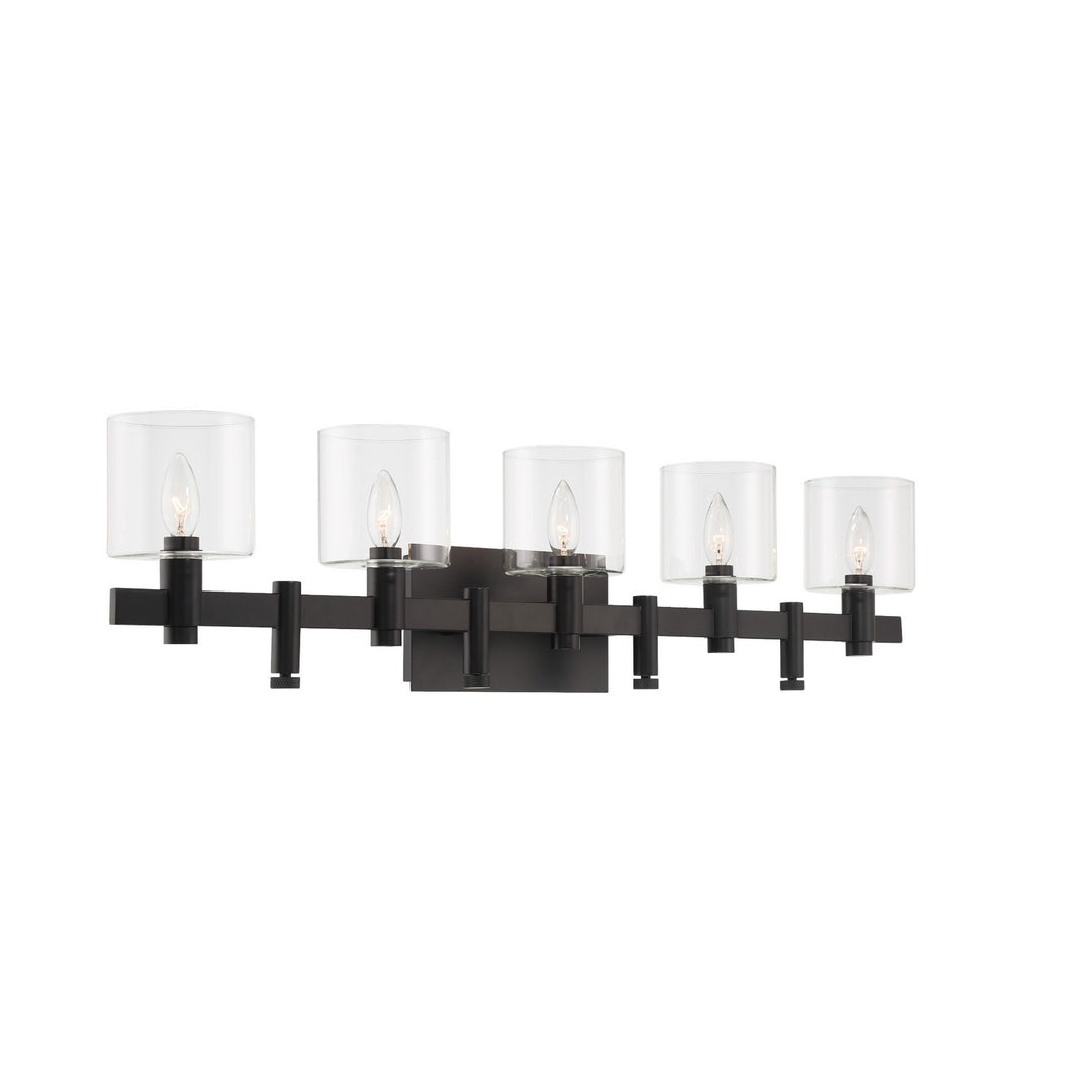 Eurofase Canada - 46813-015 - DECATO-VAN-5LT-BK-CL - DECATO - Black