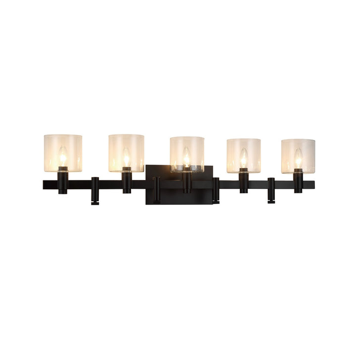 Eurofase Canada - 46813-015 - DECATO-VAN-5LT-BK-CL - DECATO - Black