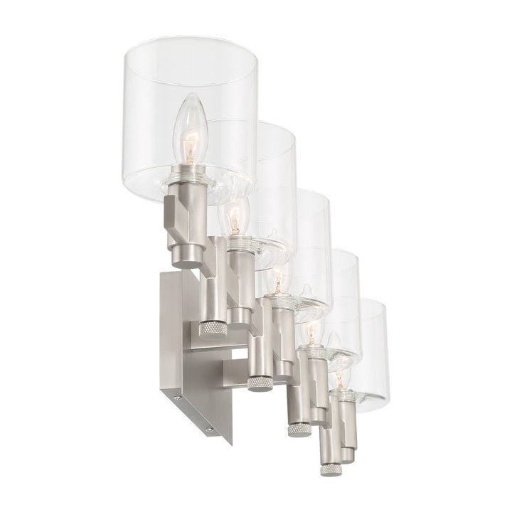 Eurofase Canada - 46813-022 - DECATO-VAN-5LT-SN-CL - DECATO - Satin Nickel