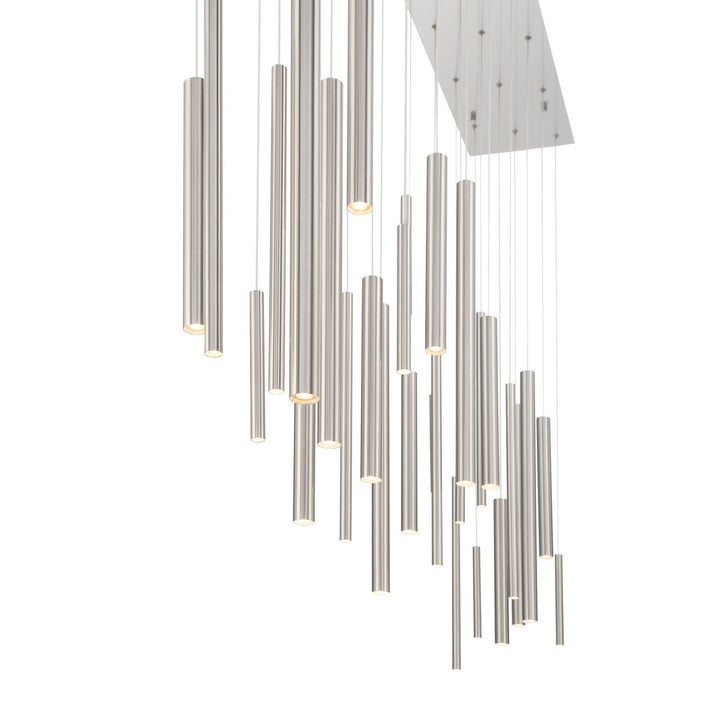 Eurofase Canada - 46814-036 - SANTANA-CHD-30LT-72IN-SN - SANTANA - Satin Nickel