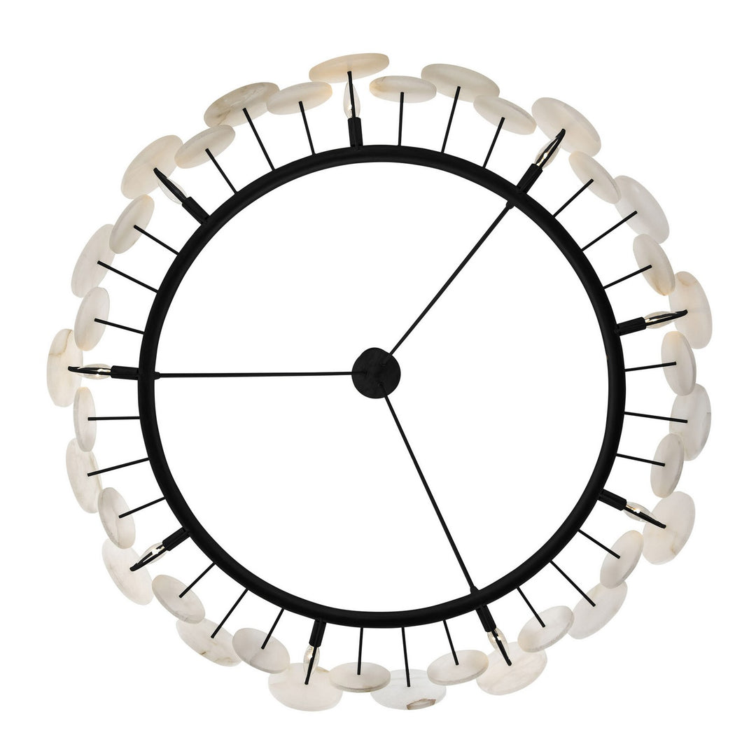 Varaluz - 370C09MB - Nine Light Chandelier - Cosmos - Matte Black