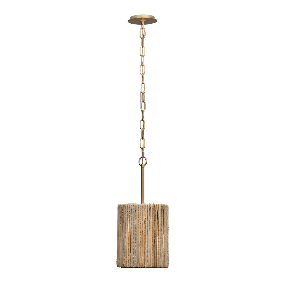 Varaluz - 391M01FG - One Light Mini Pendant - Jacob's Ladder - French Gold