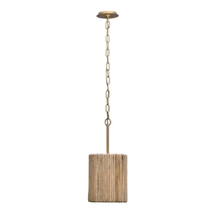 Varaluz - 391M01FG - One Light Mini Pendant - Jacob's Ladder - French Gold