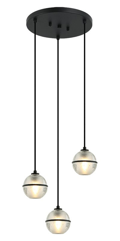 Matteo Canada - C33103MB - Three Light Pendant - Misty