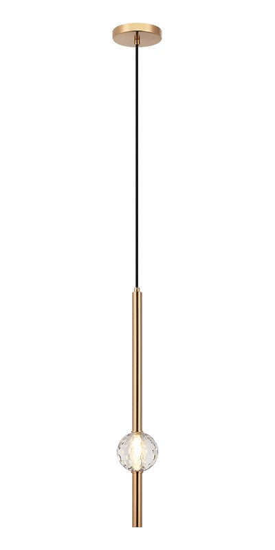 Matteo Canada - C68901AG - One Light Pendant - Windchimer