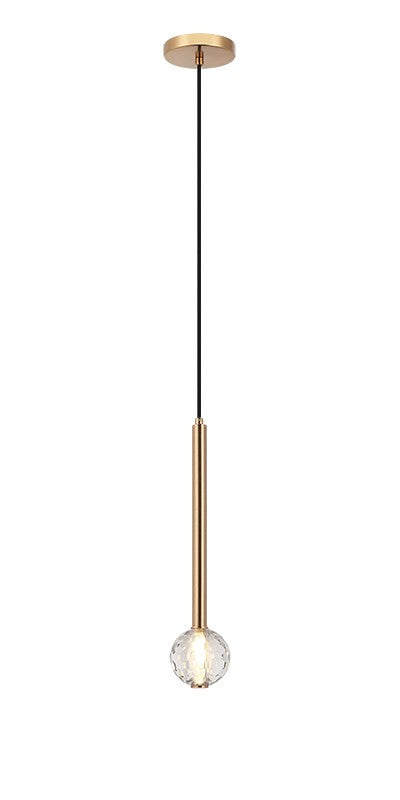 Matteo Canada - C68901AG - One Light Pendant - Windchimer