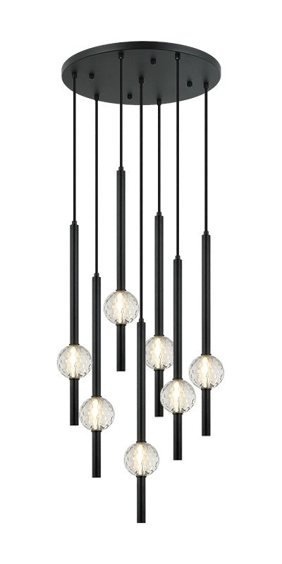 Matteo Canada - C68907MB - Seven Light Pendant - Windchimer