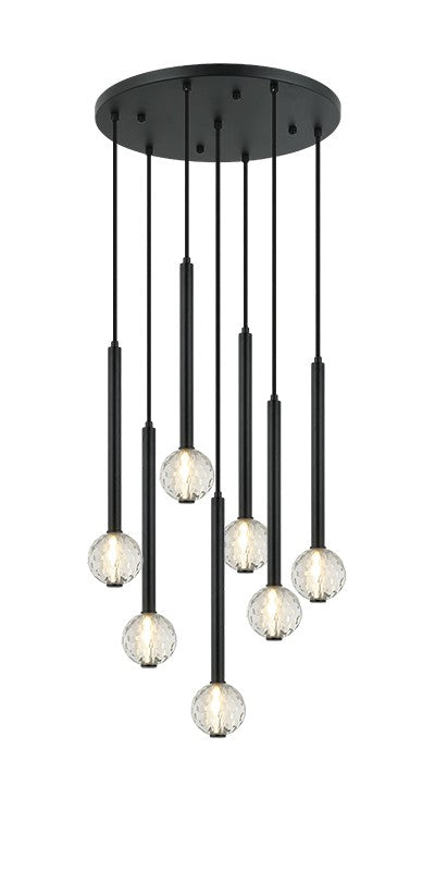 Matteo Canada - C68907MB - Seven Light Pendant - Windchimer