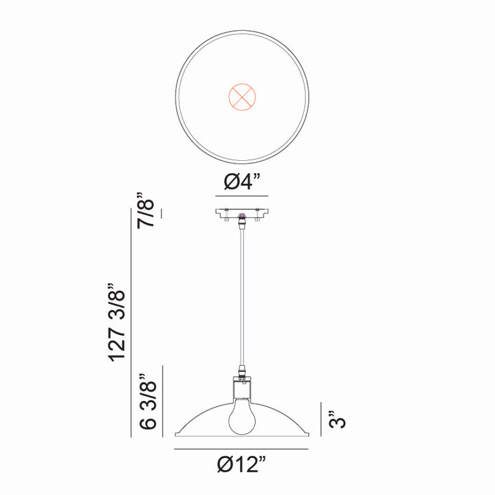 Matteo Canada - C81901MW - One Light Pendant - Farmley - Matte White