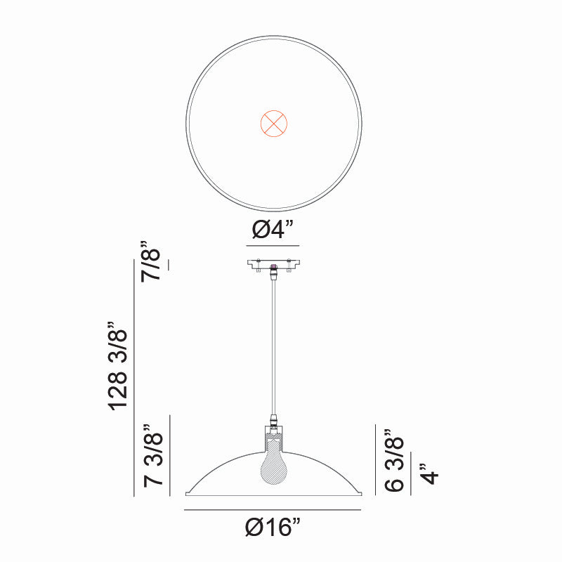 Matteo Canada - C81911MW - One Light Pendant - Farmley - Matte White