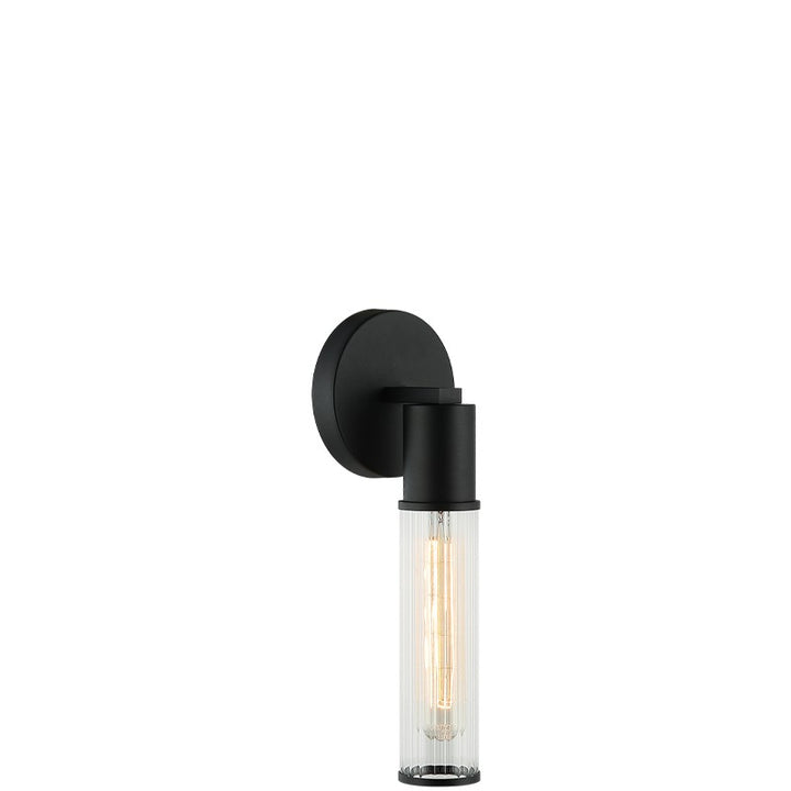 Matteo Canada - S02811MB - One Light Wall Sconce - Klarice - Matte Black