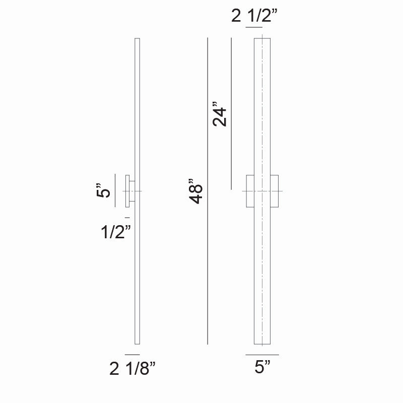 Matteo Canada - S07948MB - LED Wall Sconce - Zayden