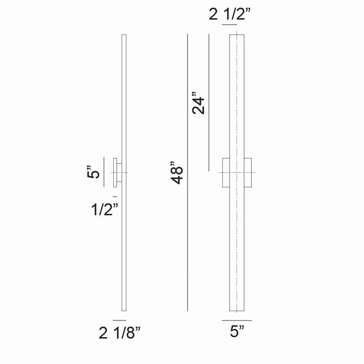 Matteo Canada - S07948MW - LED Wall Sconce - Zayden