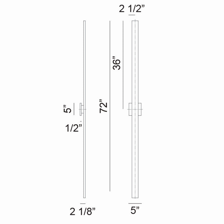 Matteo Canada - S07972MB - LED Wall Sconce - Zayden