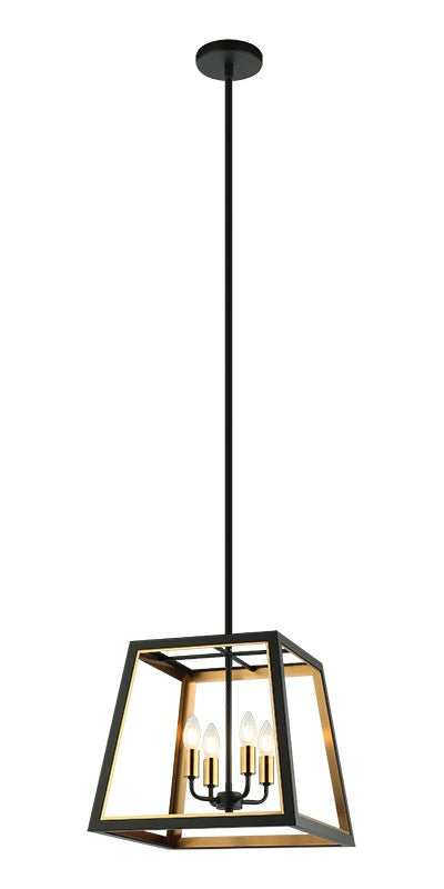 Matteo Canada - C72104MBAG - Four Light Pendant - Rosalie