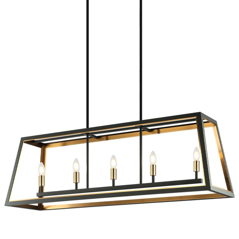 Matteo Canada - C72105MBAG - Five Light Chandelier - Rosalie
