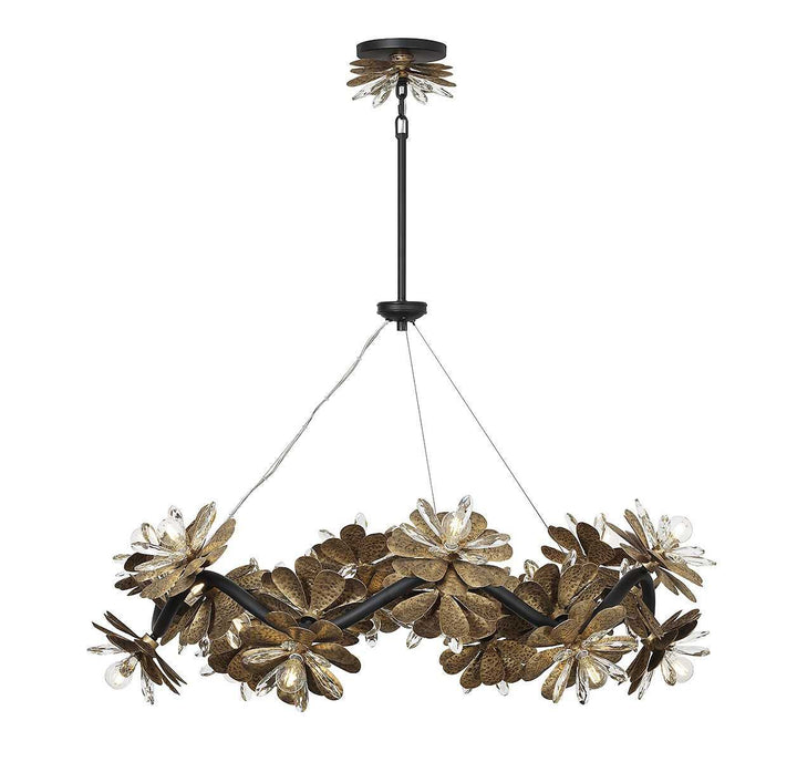 Giselle 24 Light Chandelier in Delphine Savoy House