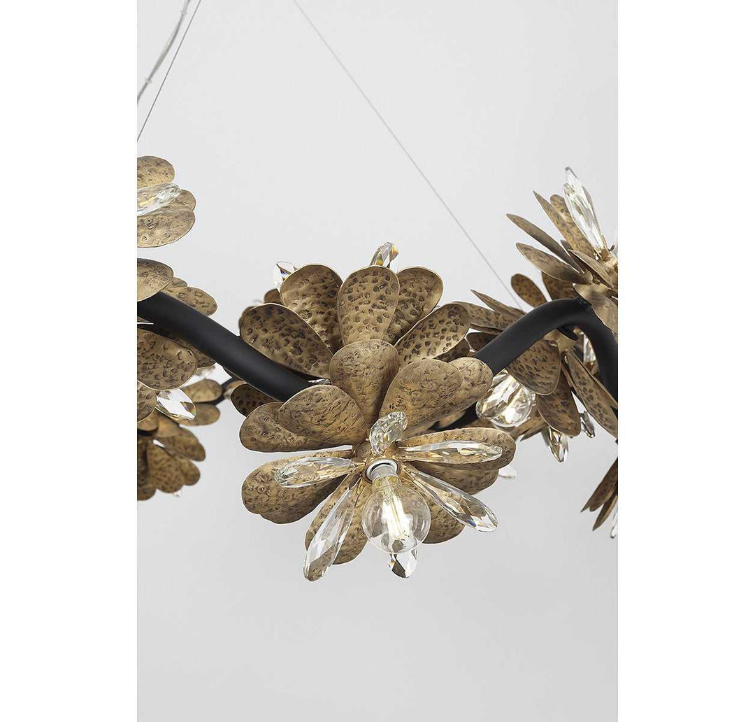 Giselle 24 Light Chandelier in Delphine Savoy House