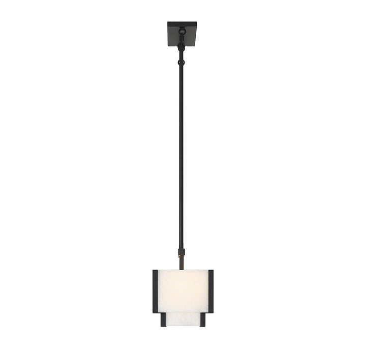 Savoy House - 1-2332-8-50 - Eight Light Linear Chandelier - Orleans - Black Cashmere