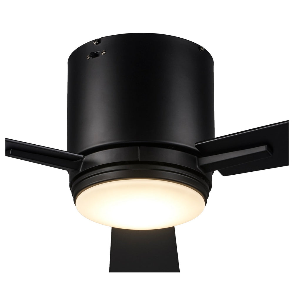 Trans Globe Imports - F-1017-3 BK - 52"Ceiling Fan - Finnley - Black